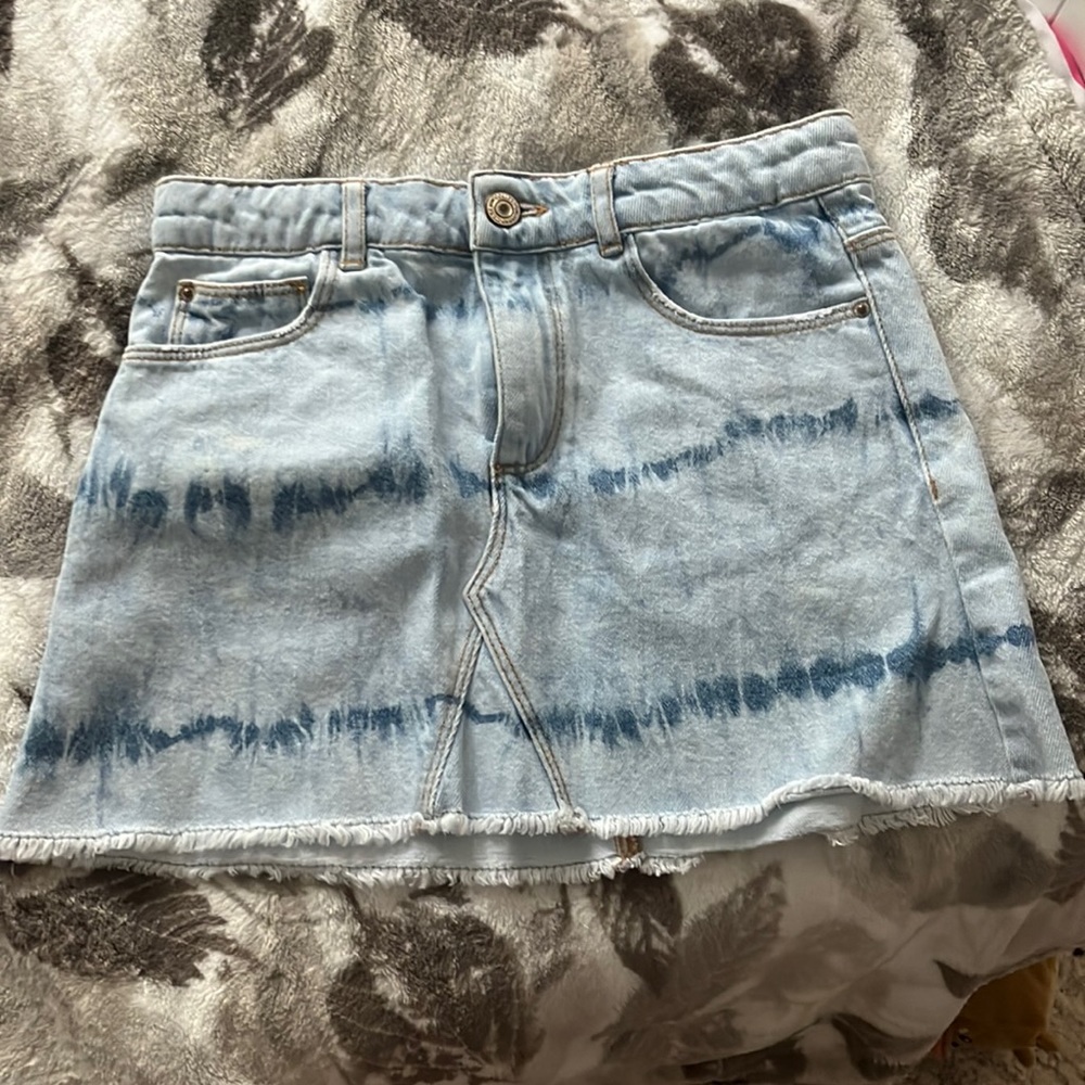 jean skirt
